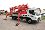 Raupenbühnen Transport